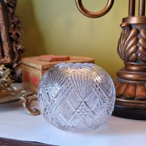 Rose bowl glass clear